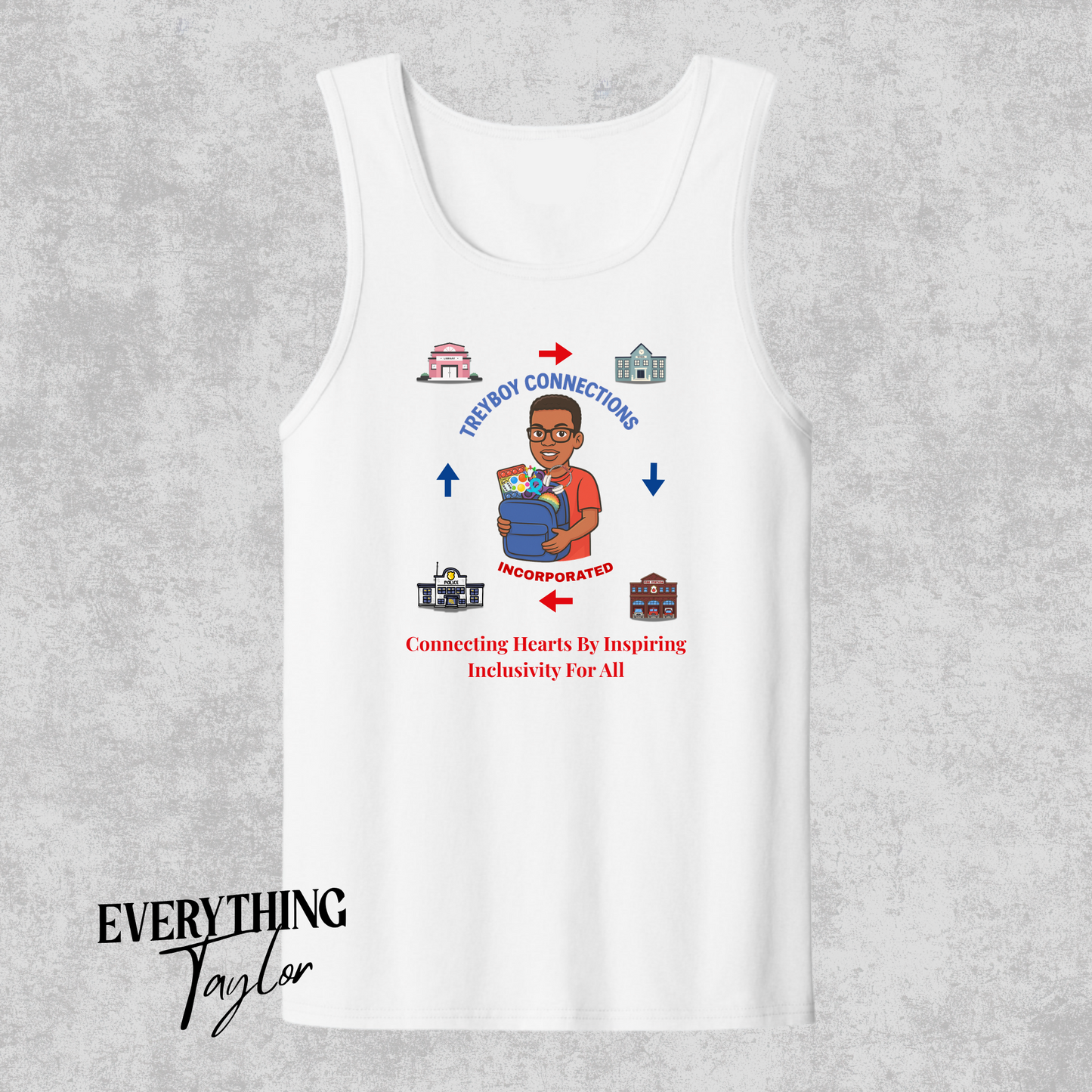Treyboy Connections Inc. White Tank
