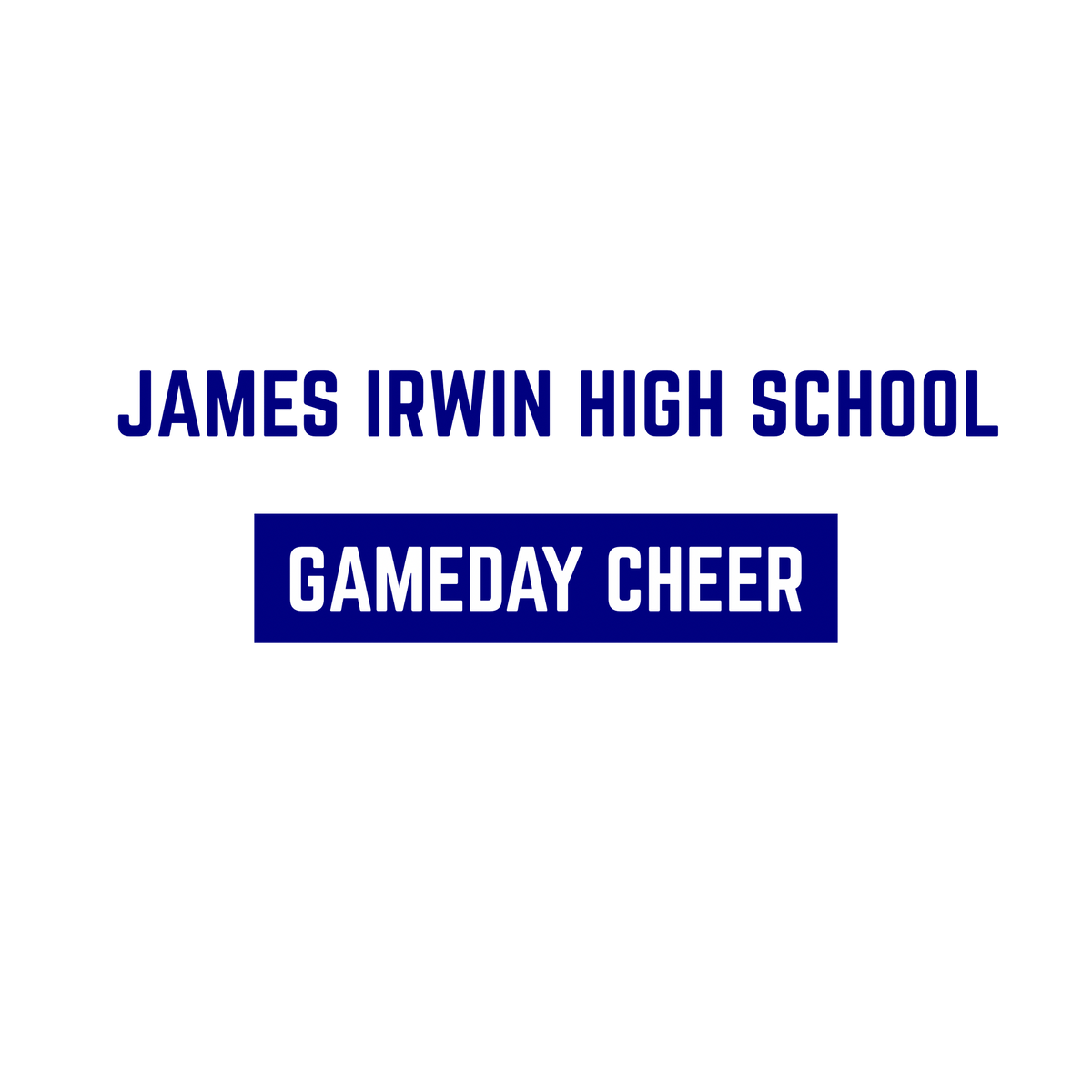 James Irwin Cheer - Tank