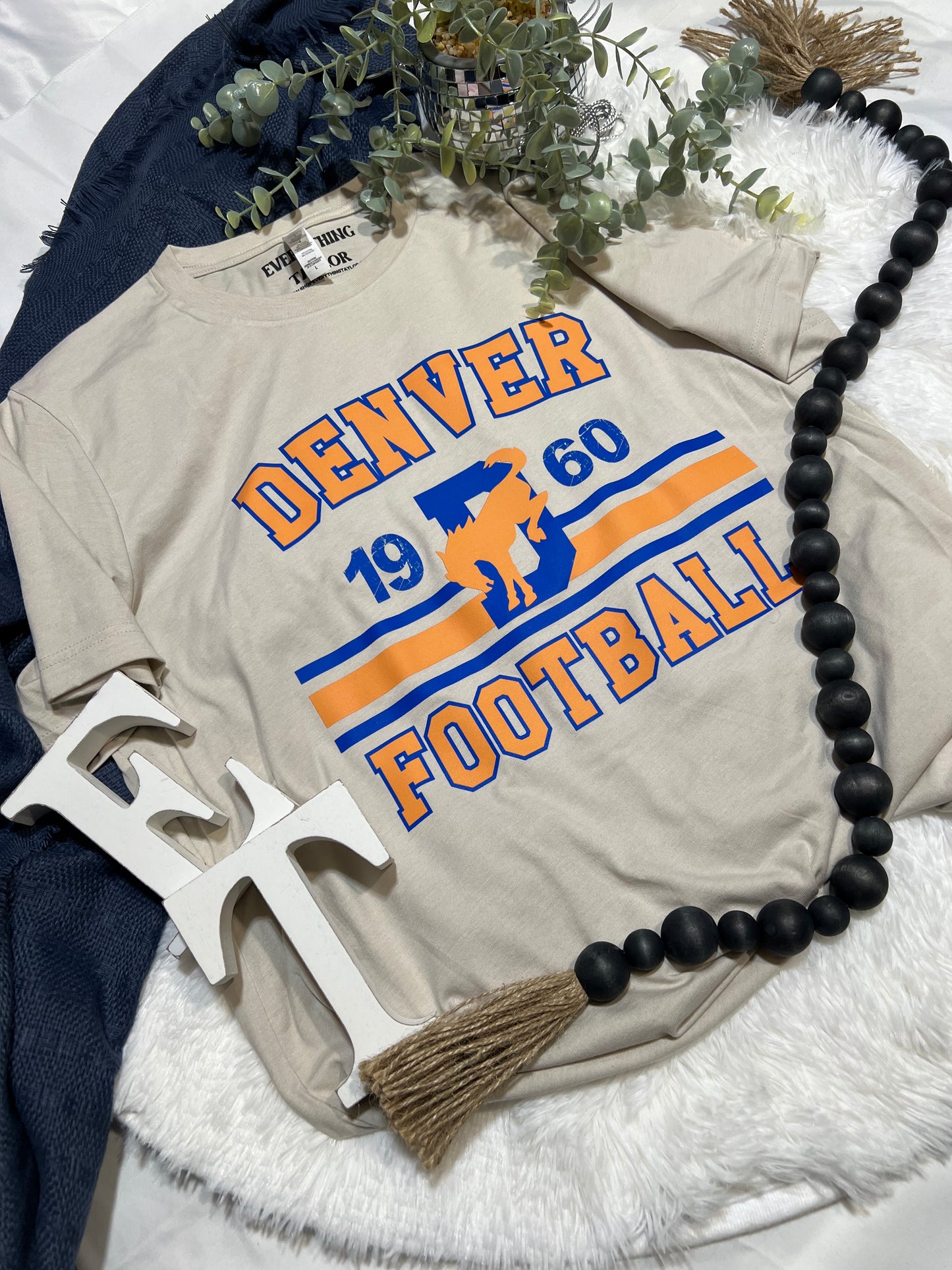 Denver Football Tee