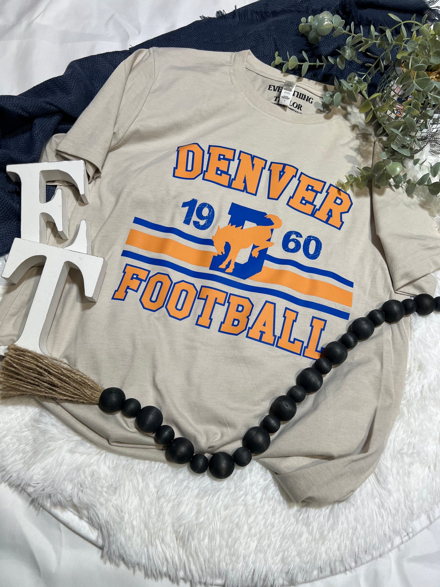 Denver Football Tee