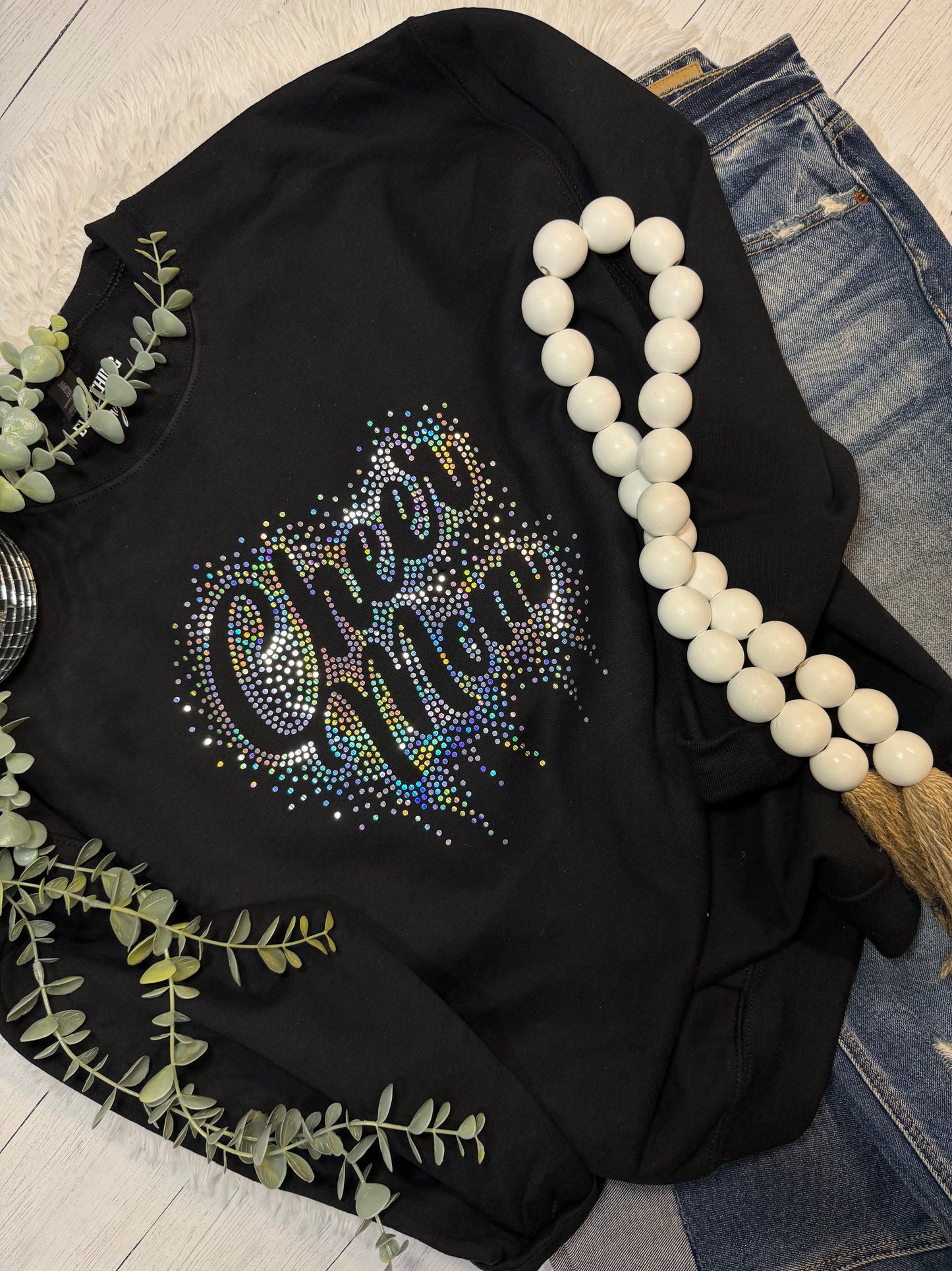 Cheer Mom Spangle Sweatshirt