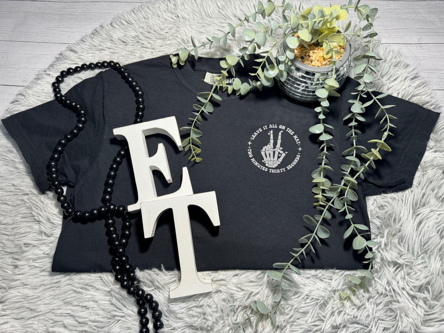 Retro Styled Leave It All On The Mat