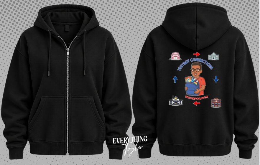 Treyboy Connections Full Zip - Black
