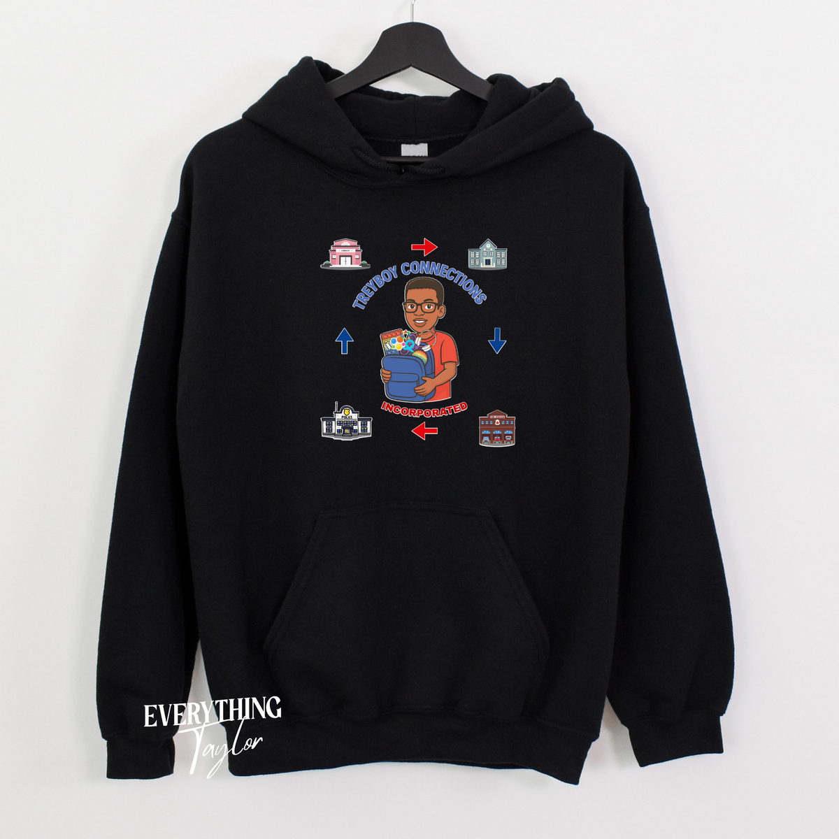 Treyboy Connections Hoodie - Black