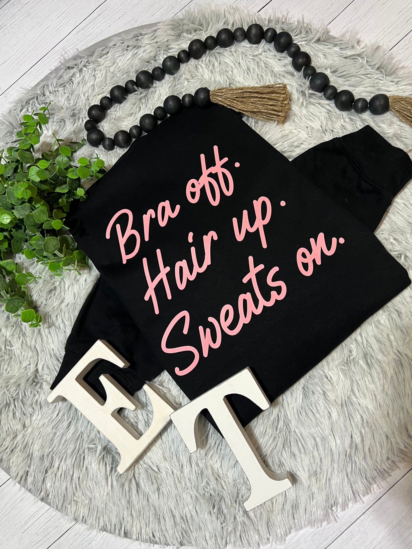 Cozy Comfort Pullover: Bra-Free and Hair-Ready