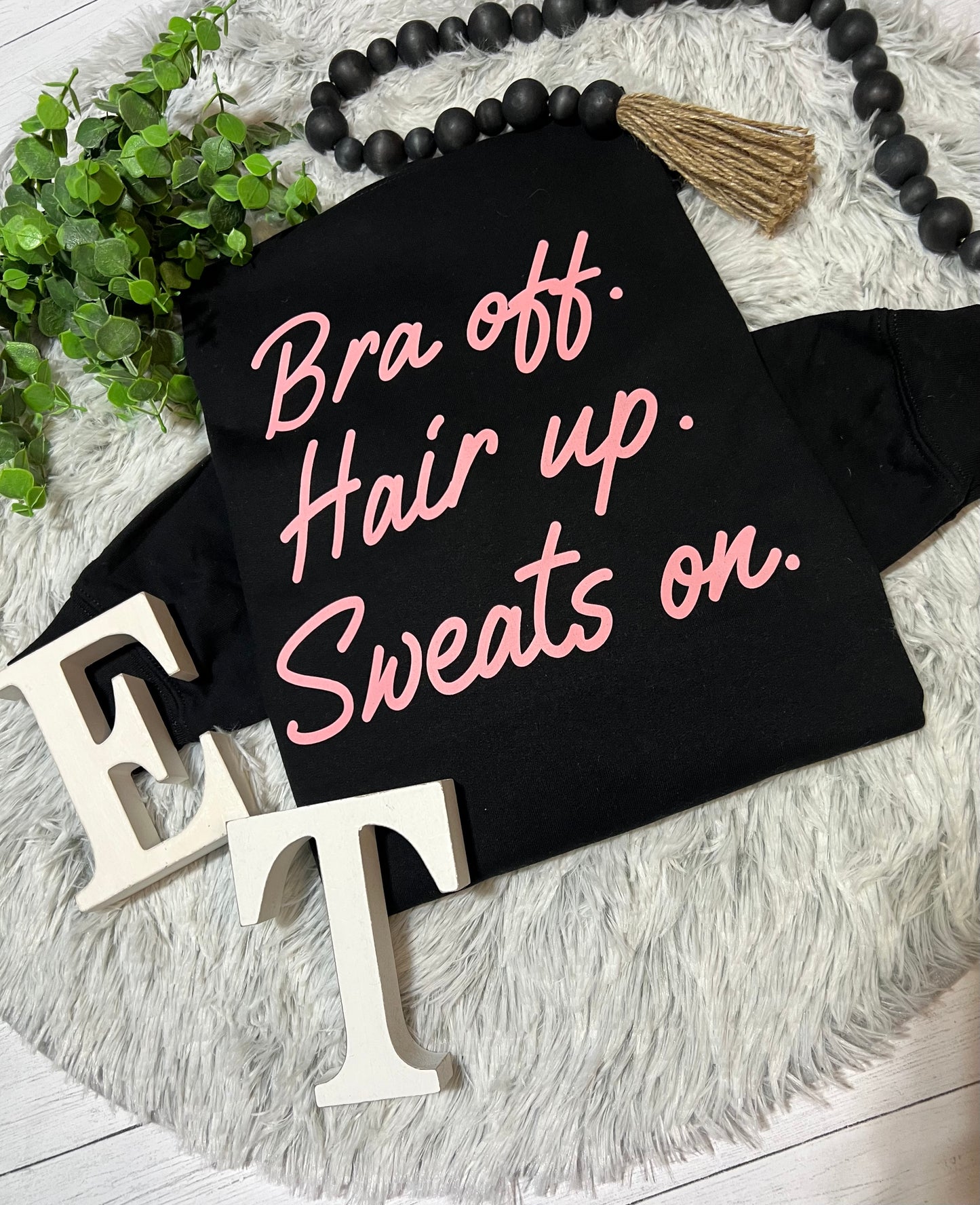 Cozy Comfort Pullover: Bra-Free and Hair-Ready