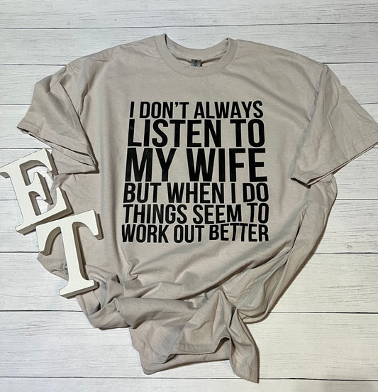 "The Happy Husband" Men's Shirt