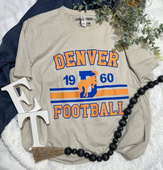 Denver Football Tee