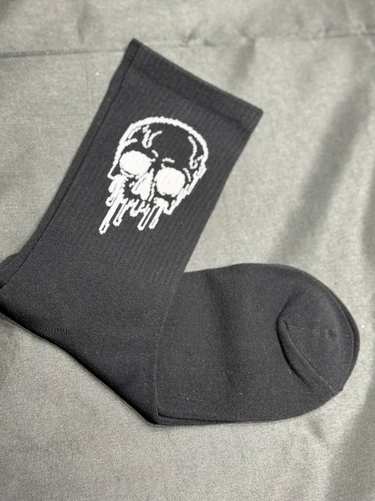 Drip Skull Socks