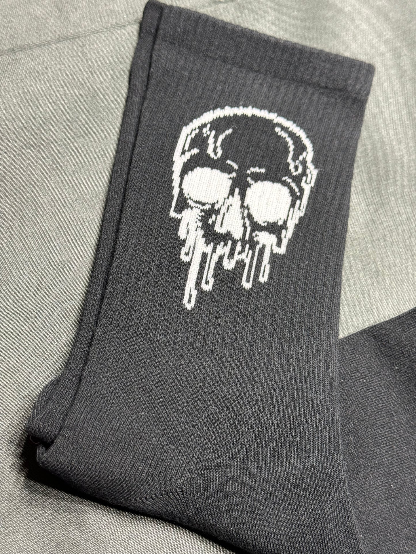 Drip Skull Socks