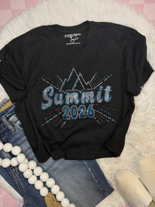 SUMMIT 2026 Rhinestone Tee