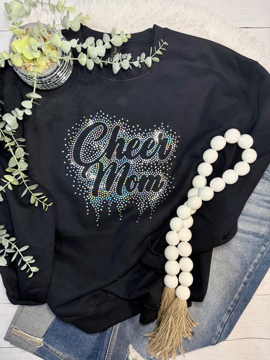 Cheer Mom Spangle Sweatshirt