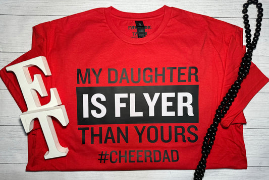 Flyer Cheer Dad T-Shirt