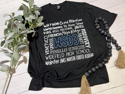 WSD3 Schools Tee