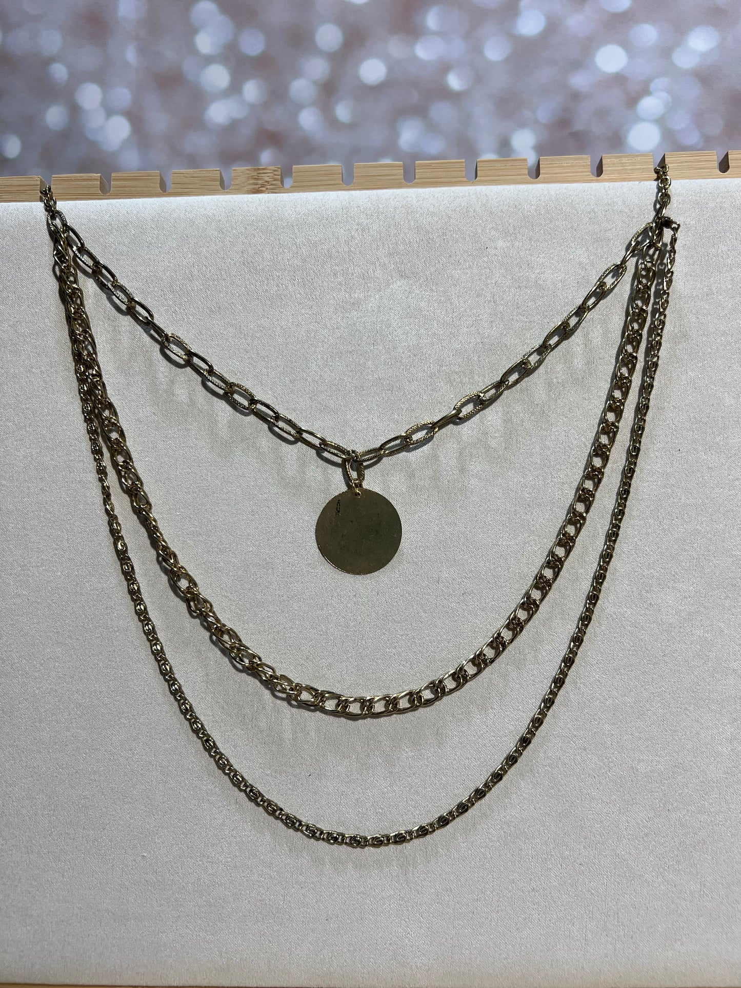 Gold Multi-Strain Necklace