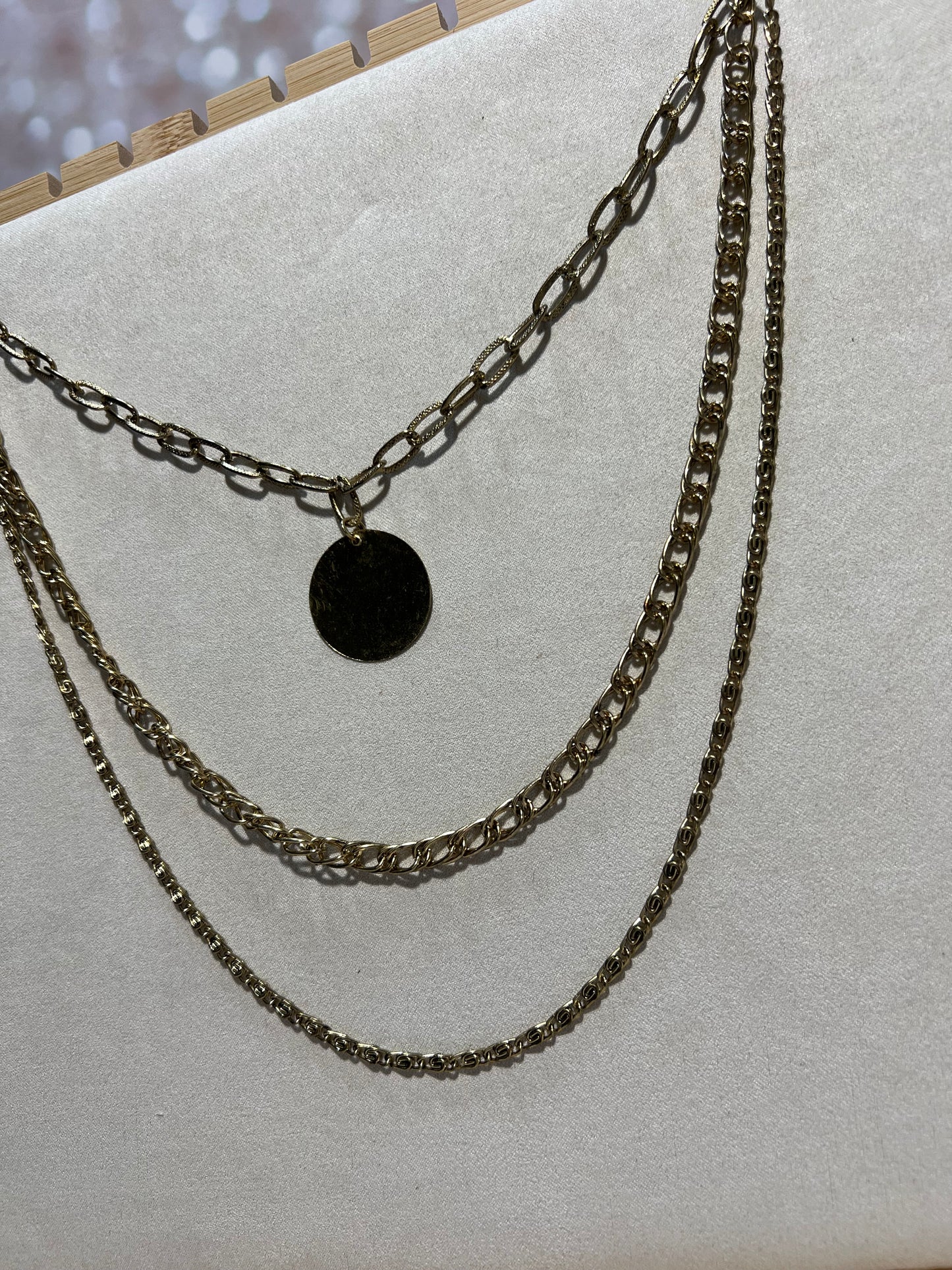 Gold Multi-Strain Necklace