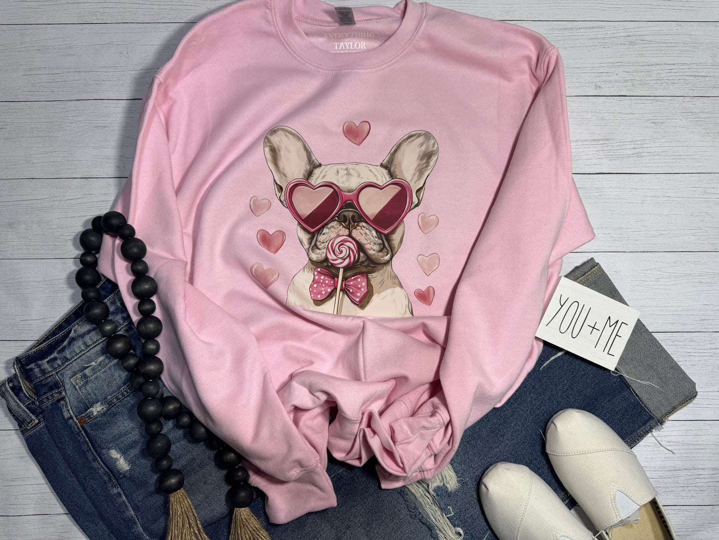 Valentine's Dog Sweatshirt