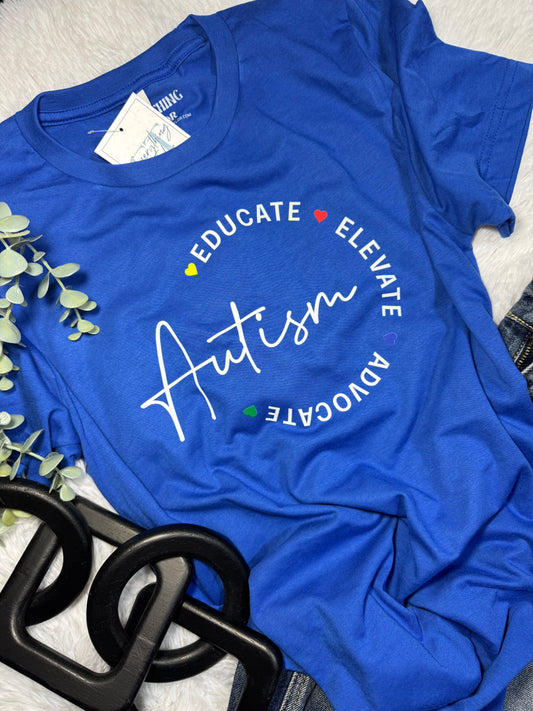Treyboy Connections | Educate • Elevate • Advocate Autism Tee