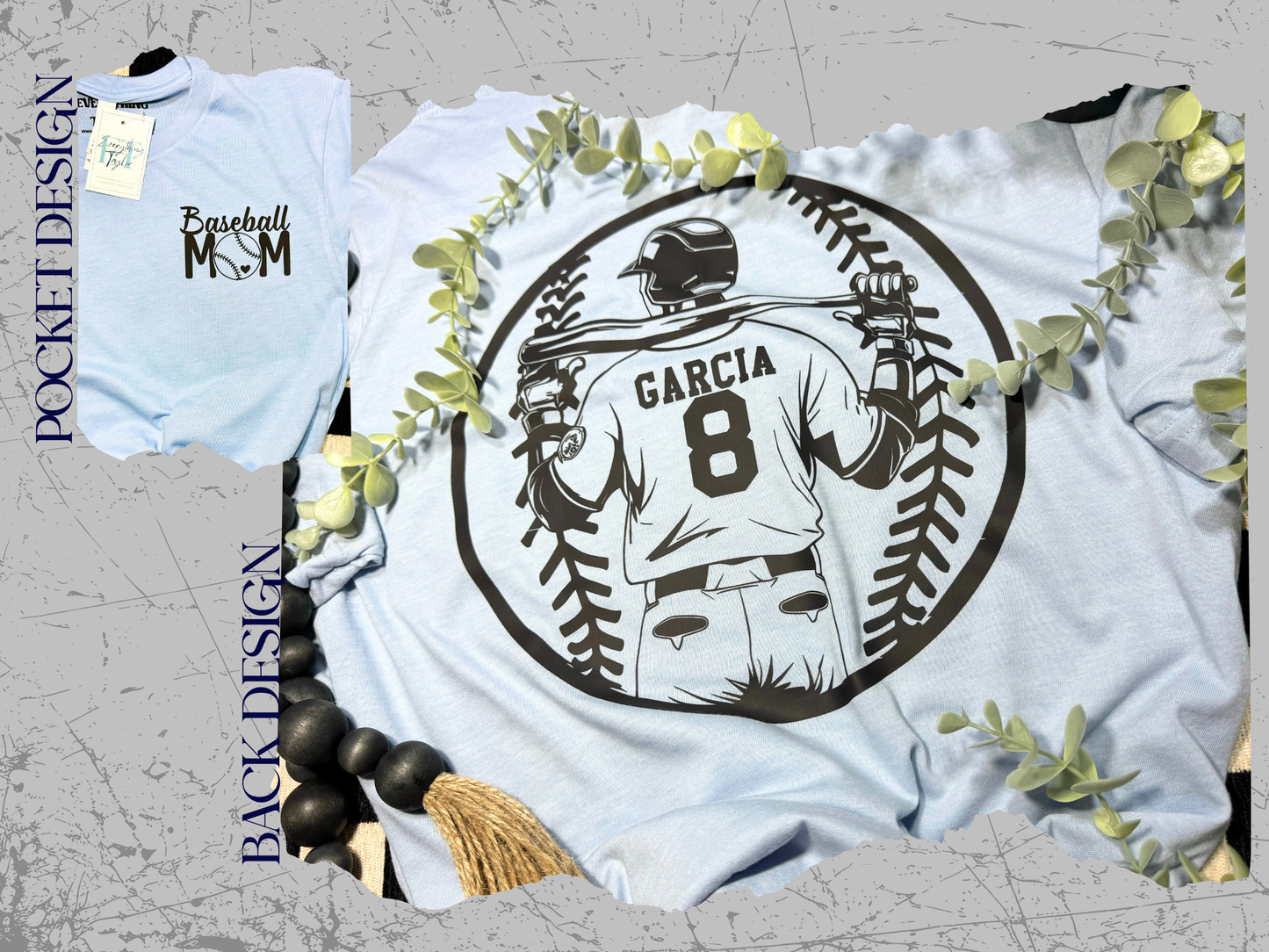 Baseball Mom Shirt-Custom